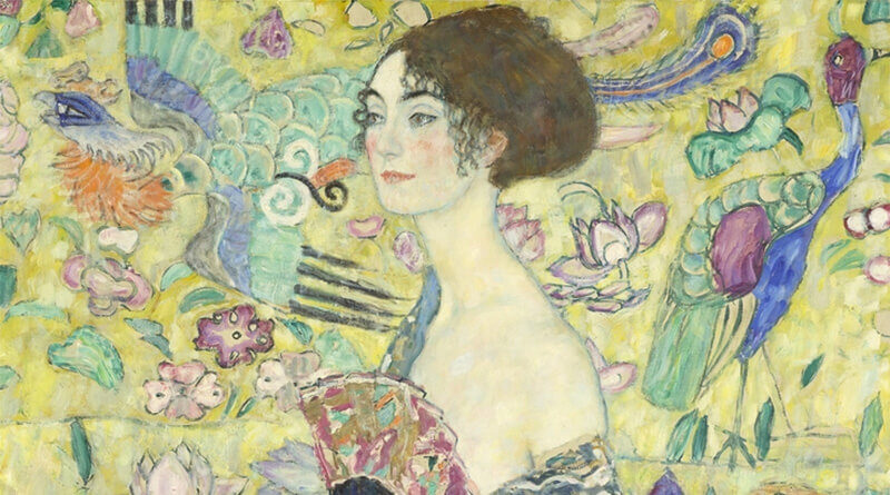 Gustav Klimt - Dama z wachlarzem